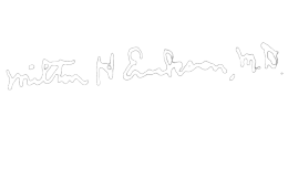 Milton H Ericsons signature